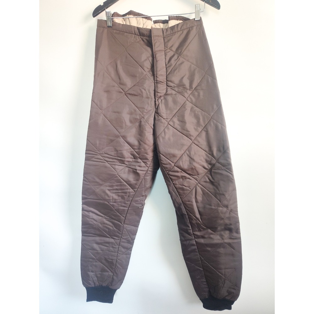 Vintage Sears Pants Base Layer Quilted Ted Williams Down Insulated Gorpcore 60s